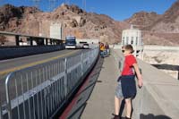 038-Kenny_on_Hoover_Dam-here_comes_The_Dam_Bus-Comedy_on_Deck_Tours