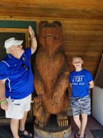 10-Grandpa_Duke_and_Kenny_with_bear_statue_at_Camp_Richardson