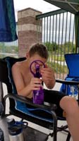 14-having_fun_with_the_water_bottle_fan