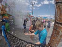 08-getting_dumped_with_a_bucket_of_water_at_Paradise_Falls