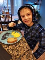 56-Day_3-breakfast-first_words_out_of_mouth,'Mommy,will_you_help_me_roll_out_my_muscles-I'm_stiff_and_sore