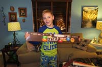 18-yard_of_M&Ms_from_his_friend_Ryan_for_Daddy-family_due_to_coaching_Dynamic_Planet