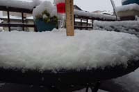 047-2.5_inches_on_front_balcony-not_best_measurement_since_house_provides_shelter