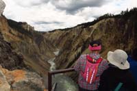 02-Mommy_and_Kenny_admire_scenery_from_top_of_Lower_Falls_of_the_Yellowstone_River