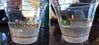53-Daddy_impressed_with_compostable_drink_cups-quick_okay_dinner_in_Mammoth