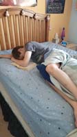 13-Kenny_fell_asleep_while_reading_a_book_for_school