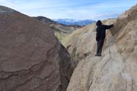03-Kenny_checks_out_a_drainage_slot_canyon_at_Zabriske_Point