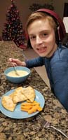 25-little_sicky_getting_his_appetite_back,flu,missed_school_for_week-Daddy_sick_too,not_Mommy