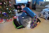 03-Kenny_opening_his_bean_bag_which_will_expand_over_the_next_few_days
