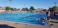 02-Junior_Olympics,Clovis_HS_California-Sandpipers_are_practicing_the_day_before_the_activities_start