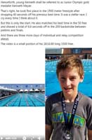 32-Facebook_post_concerning_his_1st_place_medal_and_Day_1_results