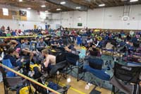 016-Kenny_having_second_lunch_before_his_big_race,gym_is_very_busy-team_told_by_coaches_to_stay_together_indoors-bad_idea