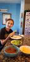 08-early_dinner_before_practice_while_Daddy_is_at_work