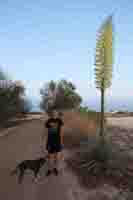 24-Kenny_and_Rainier_next_to_the_blooming_yucca